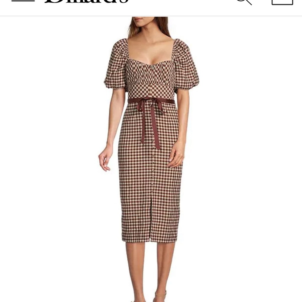 Antonio Melani Donna Plaid Dress